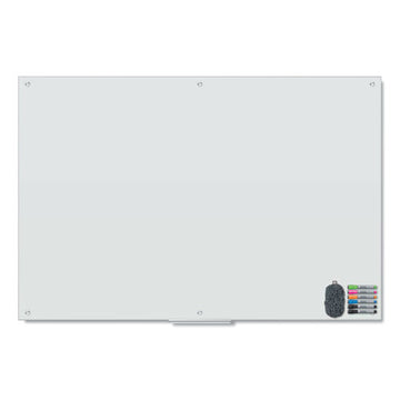 U Brands Magnetic Glass Dry Erase Board Value Pack, 72 X 48, White freeshipping - TVN Wholesale